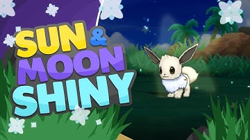 SOS SHINY EEVEE HIGHLIGHT! Pokemon Sun and Moon!