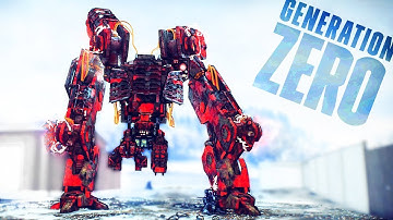 Generation Zero Shock Ammo Reaper kill #generationzero #reaper #bossfight