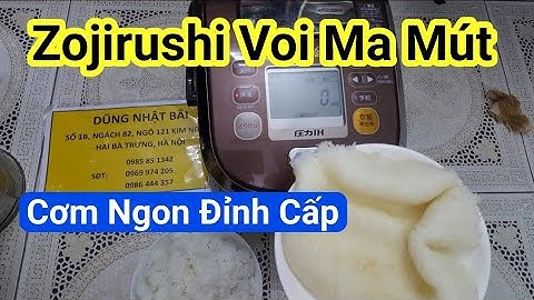 Cơm cháy nồi Zojirushi Ma Mút NP-WB10 tách đường | 0985851342