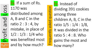 1170 was distributed among A, B, C in ratio 2 : 3 : 4, by mistake, in place of 1/2 : 1/3 : 1/4. who