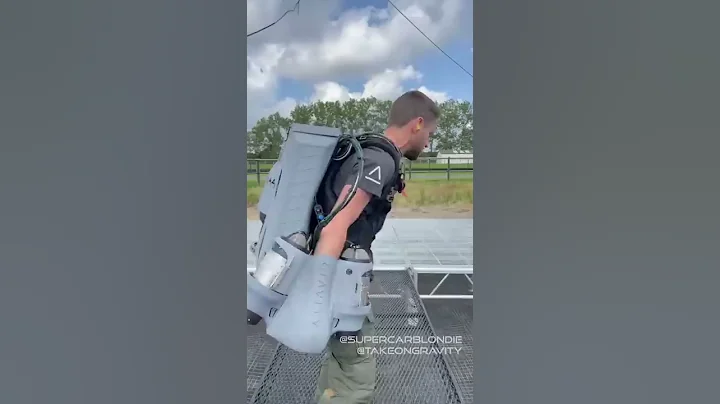 This Dad Built A Home-Made Jet Pack 😱