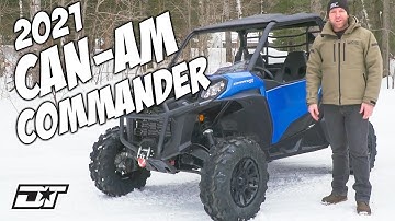 2021 Can-Am Commander XT Detailed UTV Overview