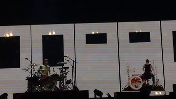 Josh Dun Drum Battles Himself - Twenty One Pilots: Boise, ID February 8, 2017