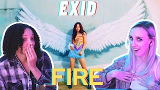 FIRST TIME REACTING TO EXID - 'FIRE' MV