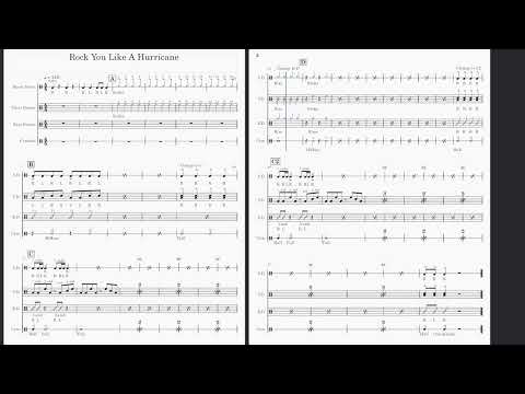 RYLAH Drumline Score