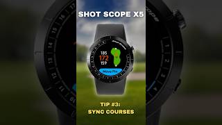 Shot Scope X5 Tip #3: Be sure to sync courses before you play #shorts #shotscope #shotscopex5 screenshot 1