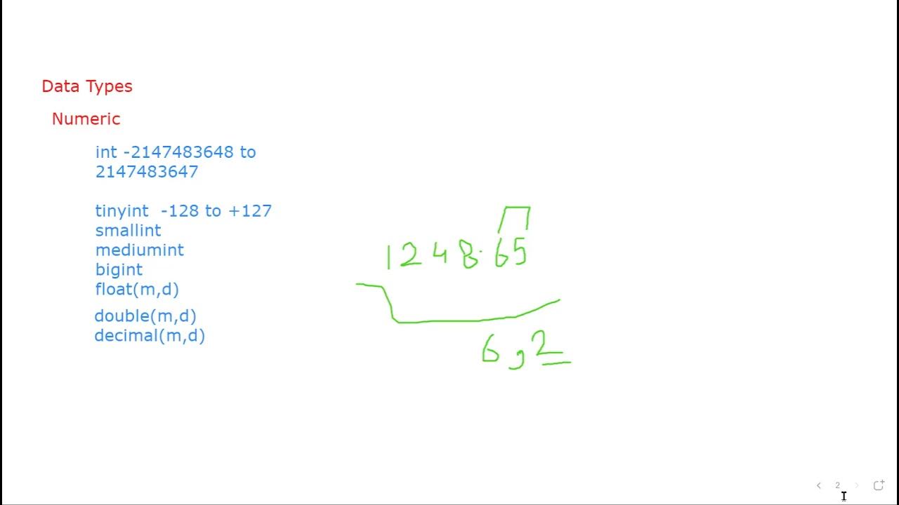 CS Class XII Part 13 MySQL Elements literals data types nulls comments ...