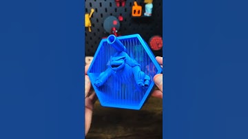 3D printed Blastoise Pokemon Suspended #trippy #3dprinting