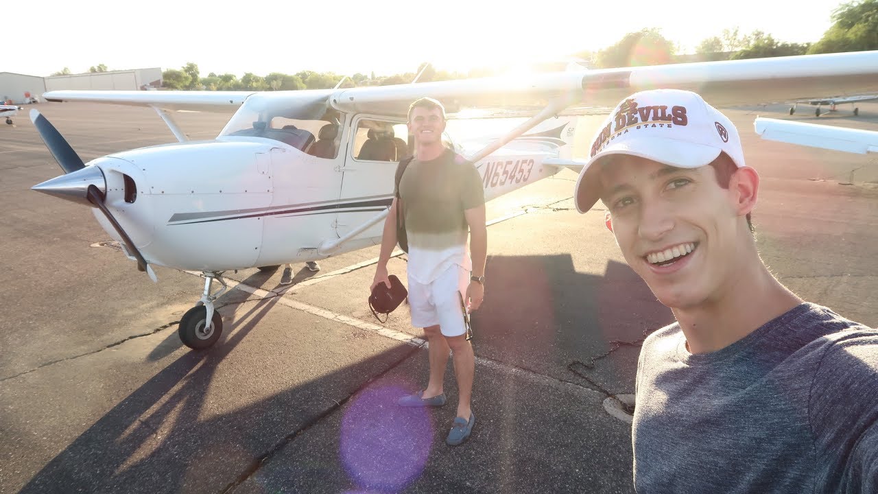 How To Fly A Plane & Travel Vlog!! | Amazing Experience