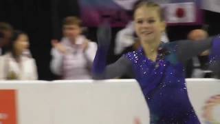 Александра Трусова. Произвольная программа. ISU GP Skate Canada, Kelowna (CAN)