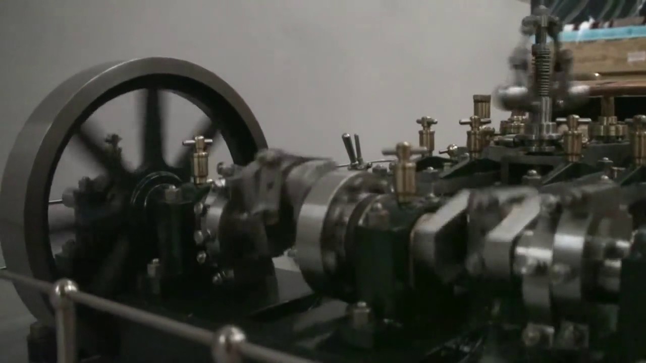 18751925 steam engine with belt driven governor YouTube