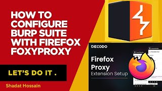 How To Connect Burp Suite With Firefox Foxyproxy On Kali Linux Bangla