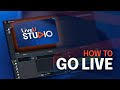 How to go live in 7 minutes with liveu studio