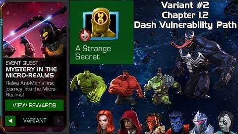 Variant #2 Chapter 1.2 Dash Vulnerability Path | Mystery In The Micro-Realms