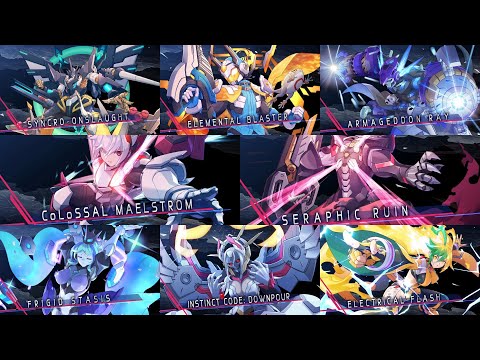 Gunvolt Chronicles: Luminous Avenger iX 2 All Player and Boss Skills