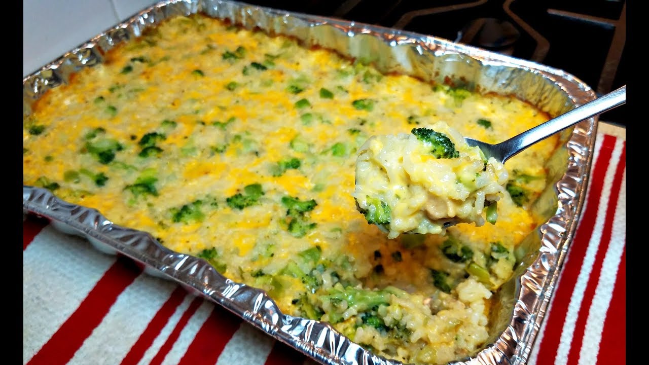 How To Make A Broccoli Cheese And Rice Casserole