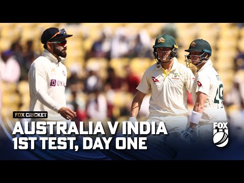 India vs Australia - Match Highlights 1st Test, Day One | Fox Cricket | 09/02/2023