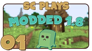 SC Plays: Modded Minecraft 1.8 - E01: Legend of Minecraft