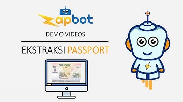 EKSTRAKSI PASSPORT | Zapbot : Ekstraksi data dari passport secara akurat, cepat, dan dan mudah!