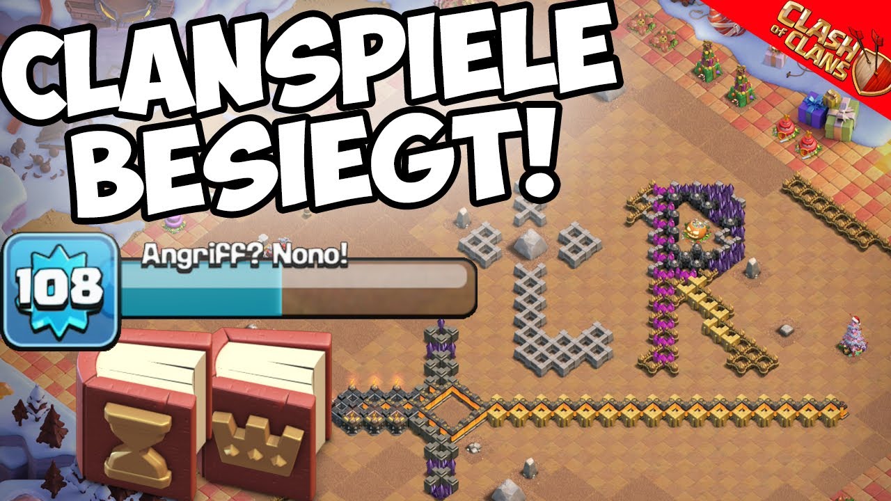 Clash Of Clans Account übertragen Ohne Gamecenter CLANSPIELE BESIEGT OHNE ANGRIFF! 😂😍 Clash of Clans * CoC [deutsch