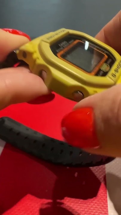 #shorts #watch як перевести годинник Casio GShock - YouTube