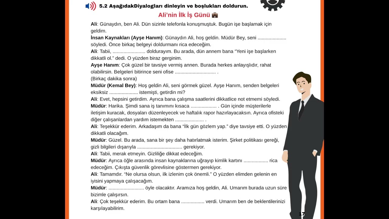 Turkish Course Book B2 - page 17