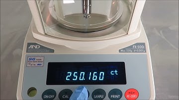 A&D Weighing  FX 500i Milligram Balance