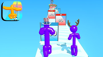 Tall Man Run ​- All Levels Gameplay Android,ios (Levels 105-106)