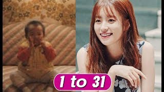 Han Hyo Joo Transformation for 1 to 31 years old