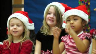 Avery's Pre-K Holiday Show 2014-Santa Claus is Coming to Town