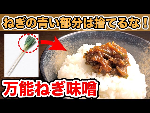 ねぎの青い部分で作る】万能ねぎ味噌の作り方｜簡単レシピで最強