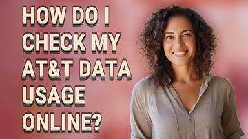How do I check my AT&T data usage online?