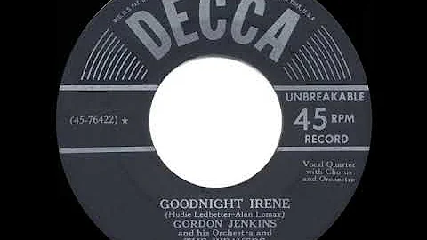 1950 HITS ARCHIVE: Goodnight Irene - The Weavers & Gordon Jenkins (a #1 record)