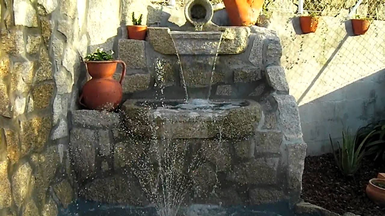 Lake and waterfalls/ cascatas artificiais lago construído e ... Cascata em lago ornamental
