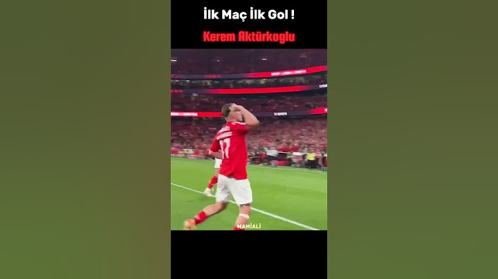 Kerem Aktürkoğlu Benfica'daki İlk Golünü İlk Maçında Attı! #shorts #football