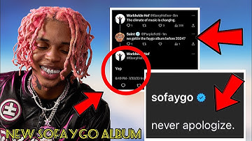 Sofaygo Hints A New Album ‘Never Apologize’