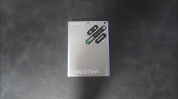 Sony WM-5 Belt Replacement and Disassembly Guide