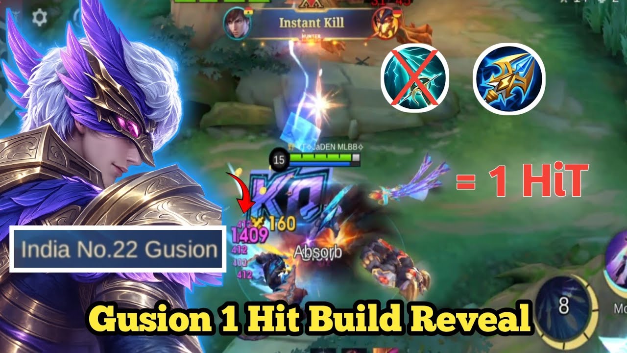 Top 1 Global Gusion One Shot Build 2026 | Best Gusion Build MLBB