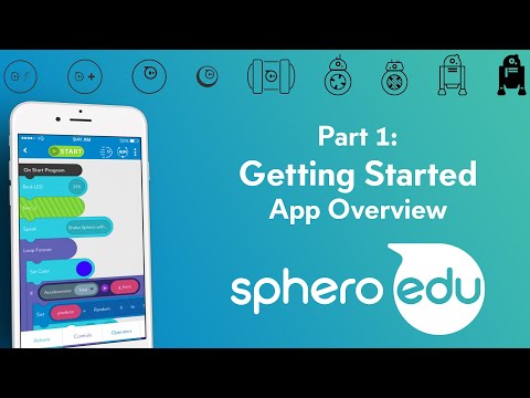 Sphero Block Programming - Part 1 - App and Connecting