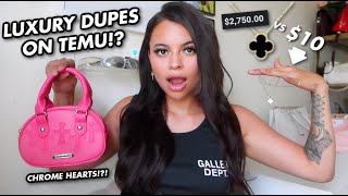 TEMU HAS THE BEST DUPES! *MUST SEE* TRY ON HAUL! screenshot 5
