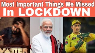 Things We Missed In Quarantine | Most Important Things We Missed In LOCKDOWN | Tamil