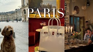 Paris Vlog | Hermès Birkin Unboxing | Paris life with dog | Paris local restaurants