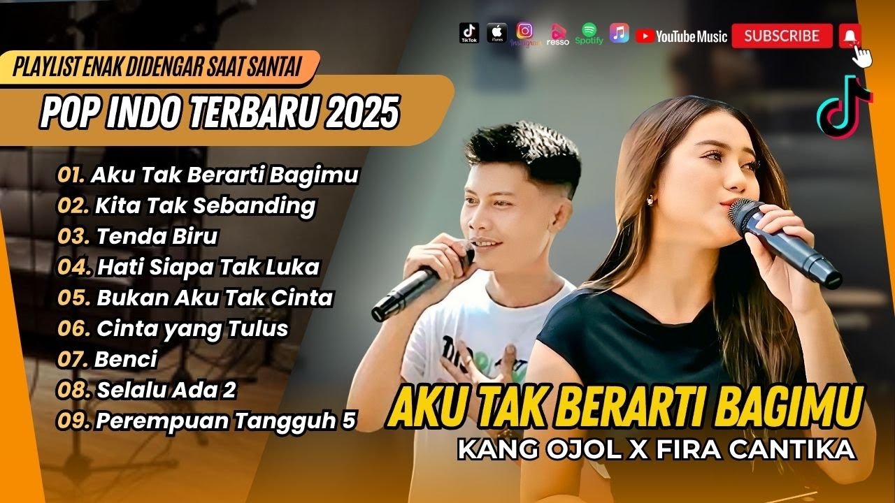 AKU TAK BERARTI BAGIMU - Kang Ojol X Fira Cantika | KITA TAK SEBANDING | ALBUM COVER TERPOPULER