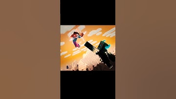 Herobrine vs Warden - Command block fight #shorts #shortsfeed