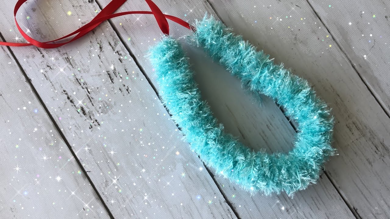 One Straw Eyelash Yarn LeiWoolRibbon GarlandThoranPartyFestival