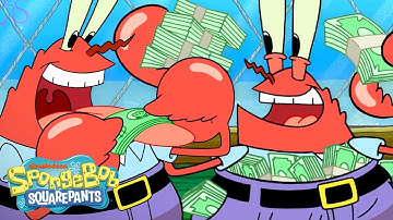 2025 Seconds of Krabs Being Krabs 🦀 | @SpongeBobOfficial