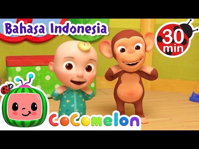 Kepala Pundak Lutut Kaki | CoComelon | Lagu Anak | Moonbug Kids Indonesia | Nursery Rhymes class=