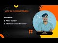 Day 19 c programming:factorial,prime number,fibonacci series of number