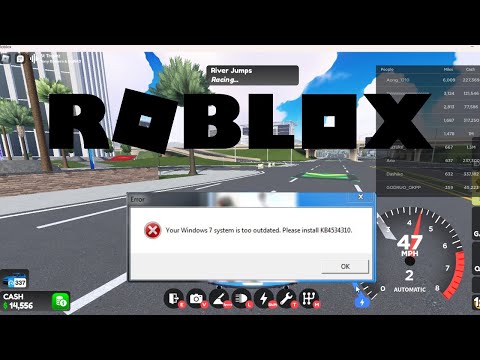 Fix 100% : Roblox Your Windows 7 System is Too Outdated. Please install  KB4534310 - BiliBili