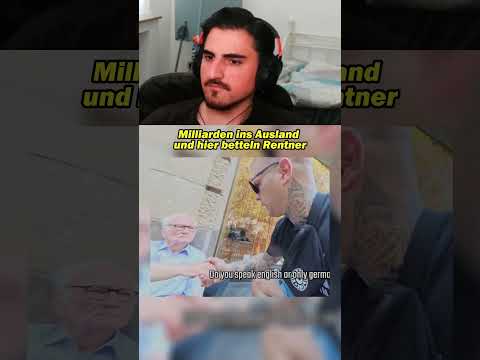 Milliarden ins Ausland und hier betteln Rentner     #fürdich #reaction #deutschland #rente #traurig